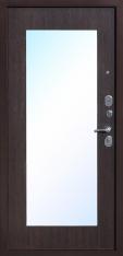Дверь Тип М6 ЦБ - антик медь/Зеркало Венге